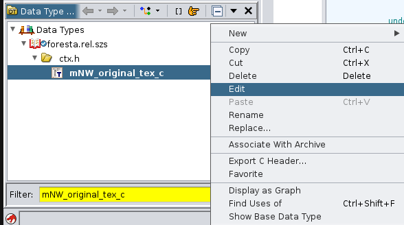 Data Manager Struct